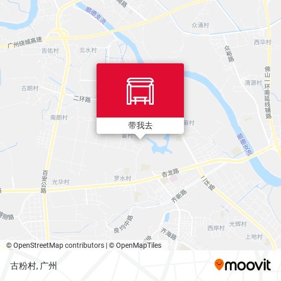 古粉村地图