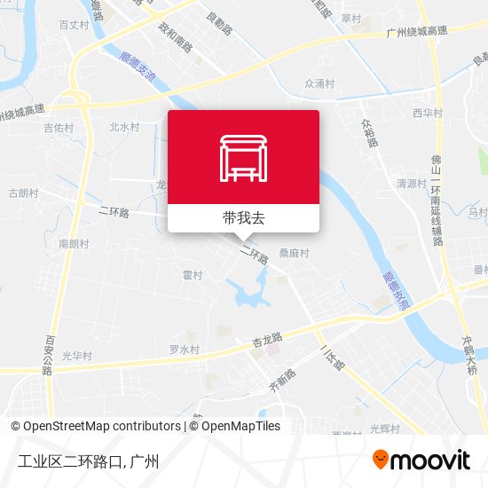 工业区二环路口地图