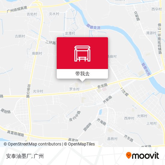 安泰油墨厂地图
