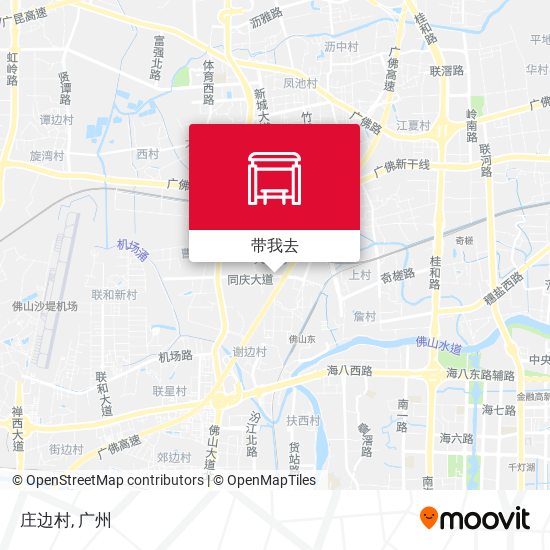 庄边村地图