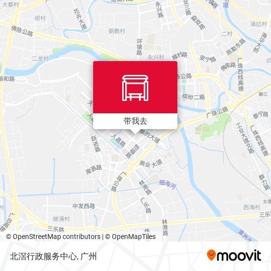 北滘行政服务中心地图