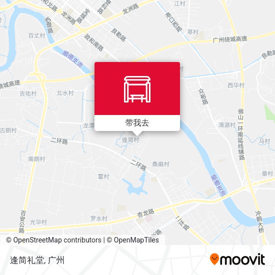 逢简礼堂地图