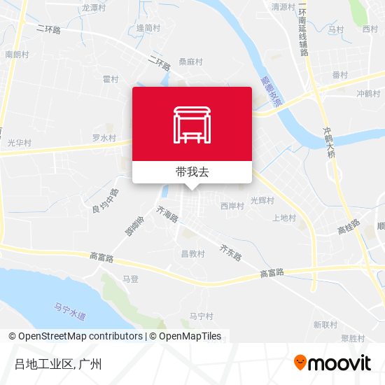 吕地工业区地图
