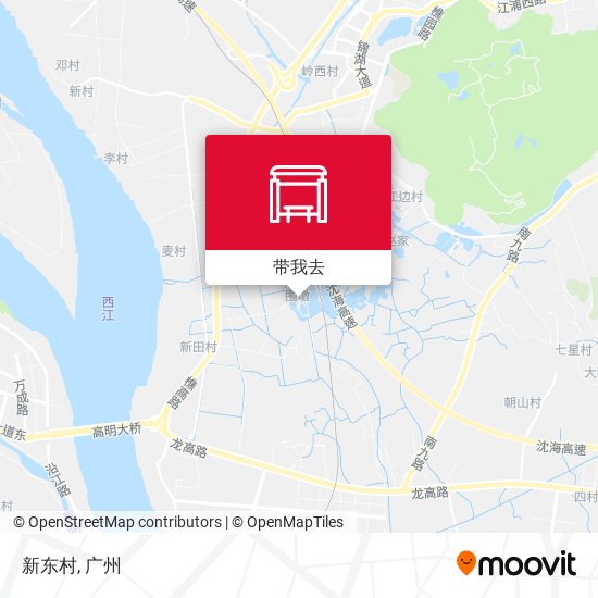 新东村地图