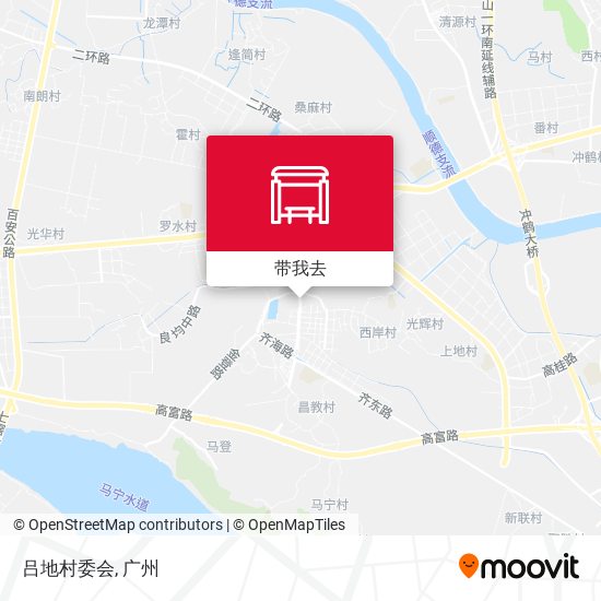 吕地村委会地图