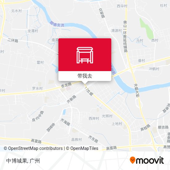 中博城果地图