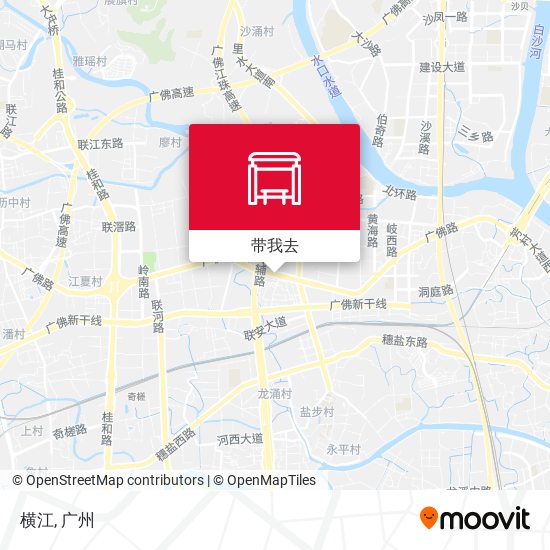 横江地图
