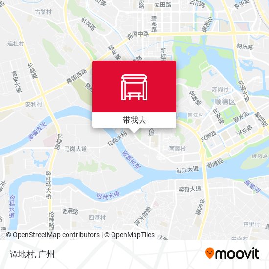 谭地村地图