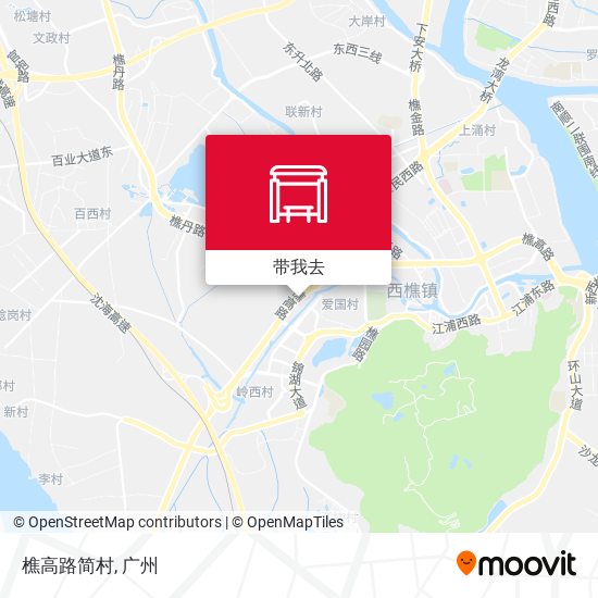 樵高路简村地图