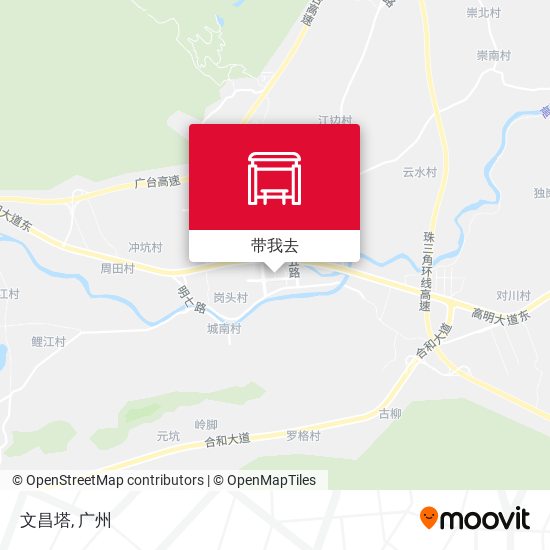 文昌塔地图