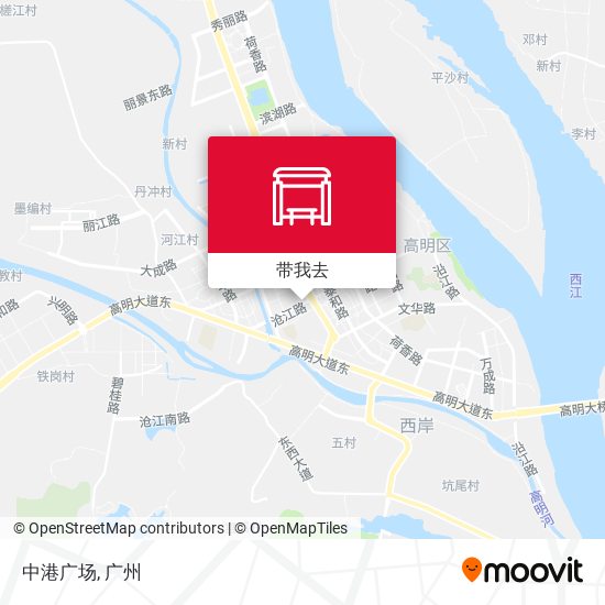 中港广场地图