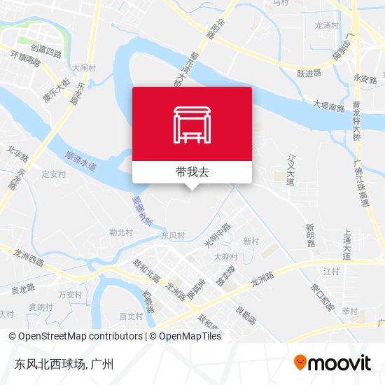 东风北西球场地图