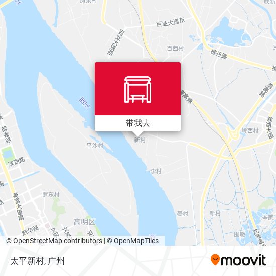 太平新村地图