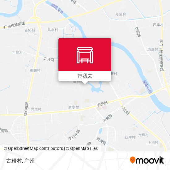 古粉村地图