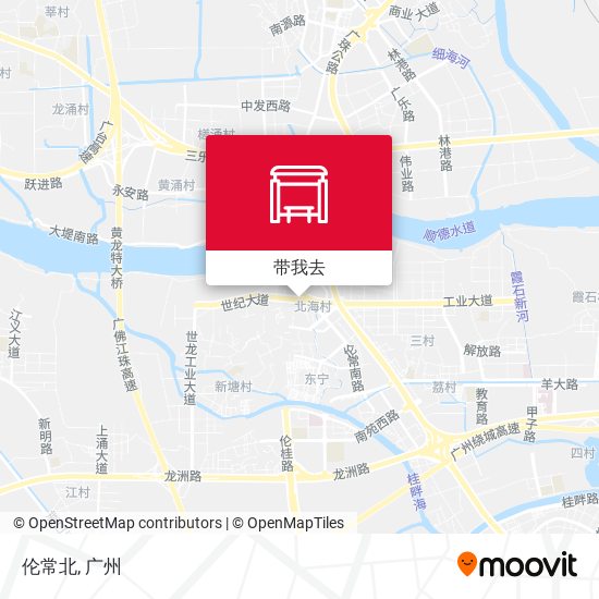 伦常北地图