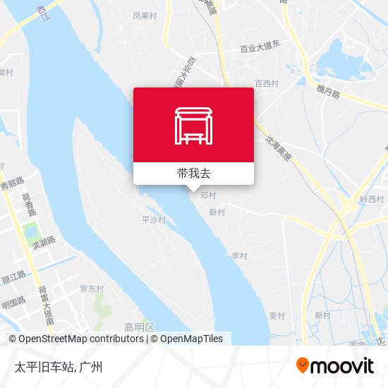 太平旧车站地图