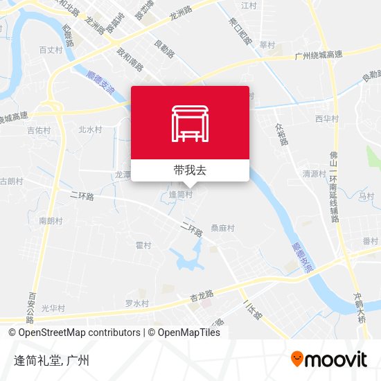 逢简礼堂地图