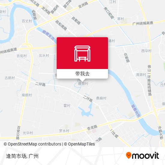 逢简市场地图