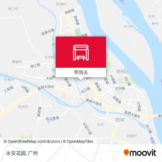 永安花园地图