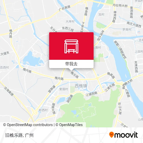 旧樵乐路地图