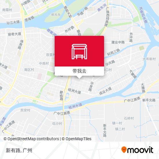 新有路地图