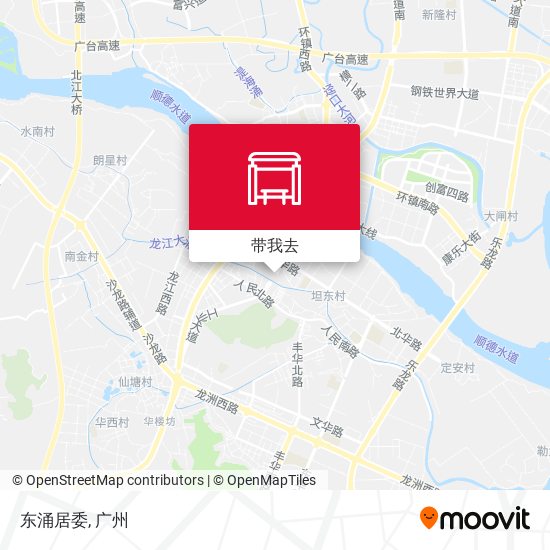 东涌居委地图