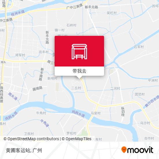 黄圃客运站地图