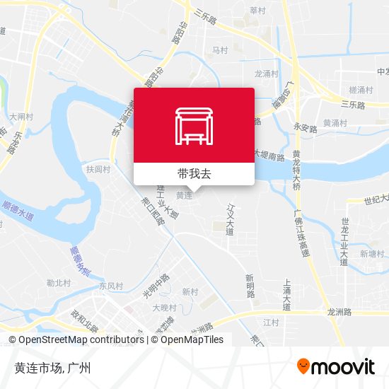 黄连市场地图