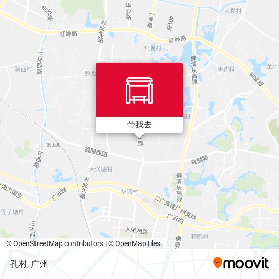 孔村地图