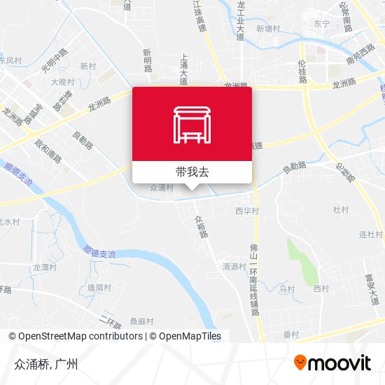 众涌桥地图