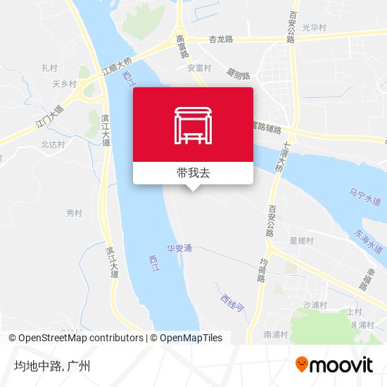 均地中路地图