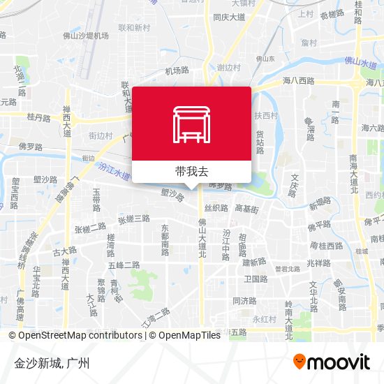 金沙新城地图