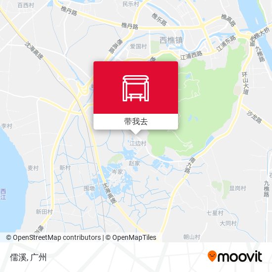 儒溪地图
