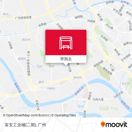 富安工业城(二期)地图