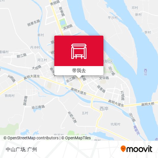 中山广场地图