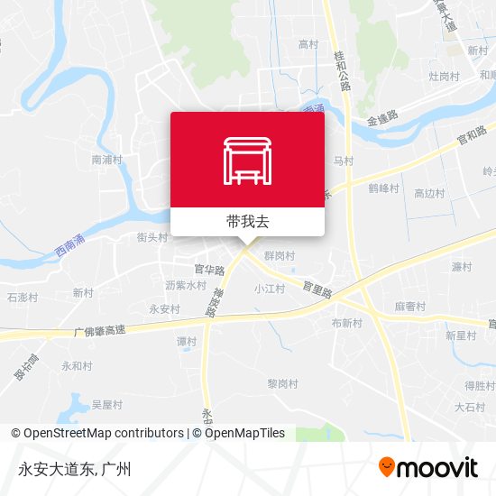 永安大道东地图