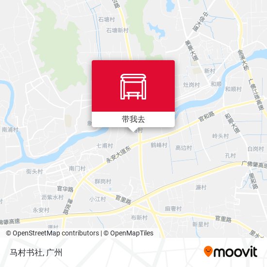 马村书社地图