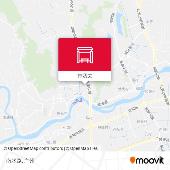 南水路地图