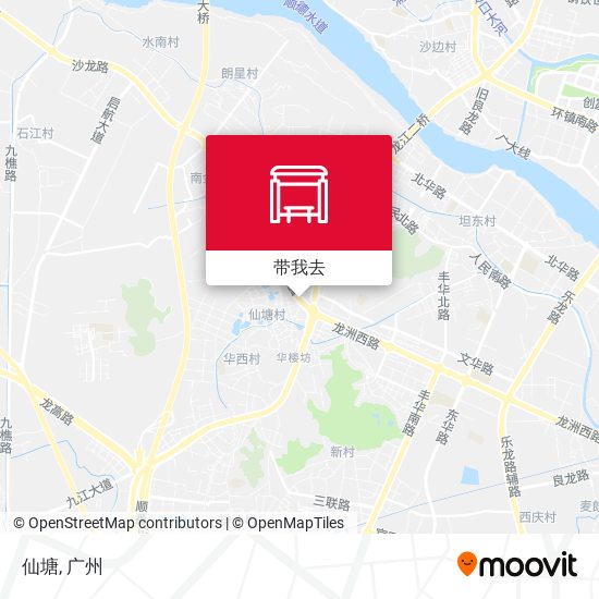 仙塘地图