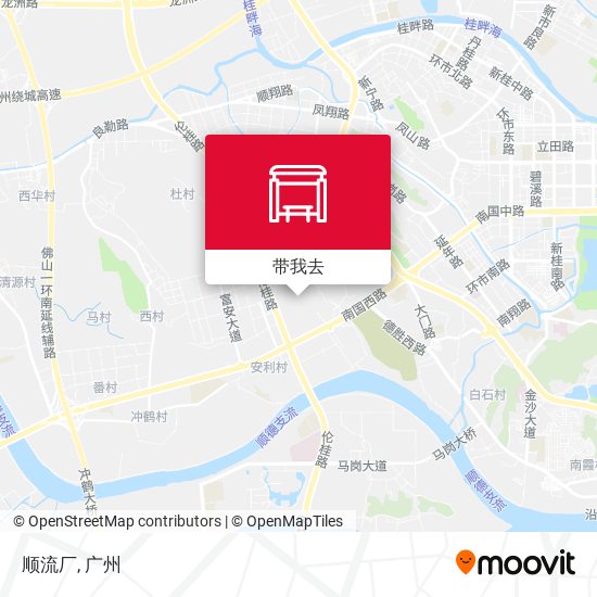 顺流厂地图
