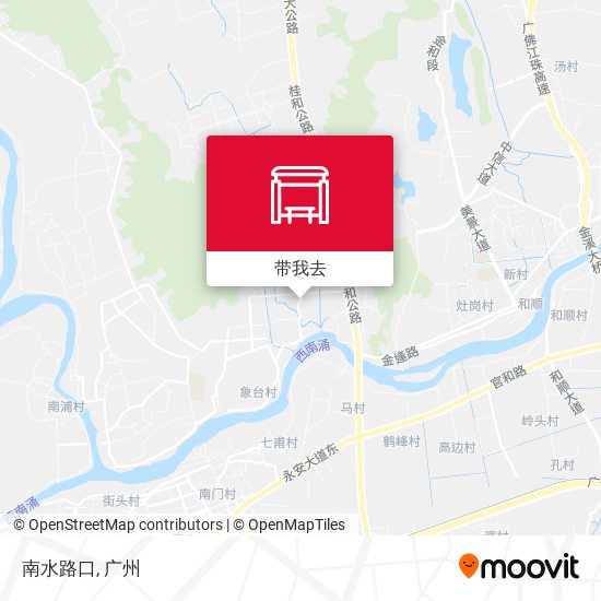 南水路口地图