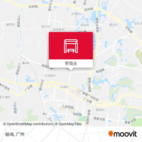 杨坳地图