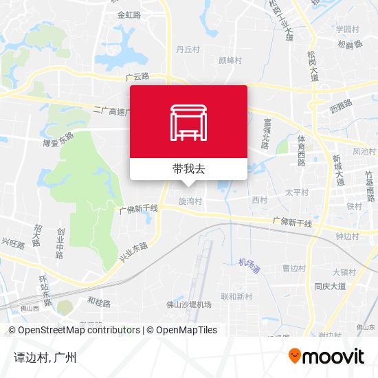 谭边村地图