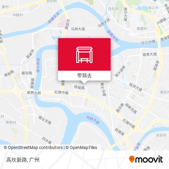 高坎新路地图