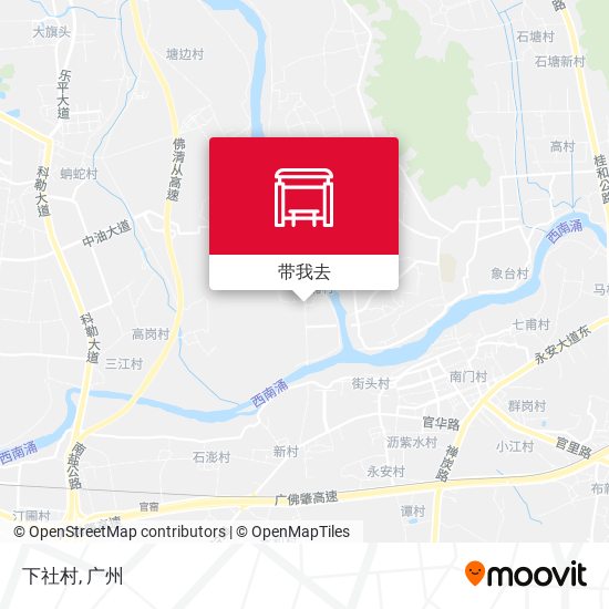 下社村地图