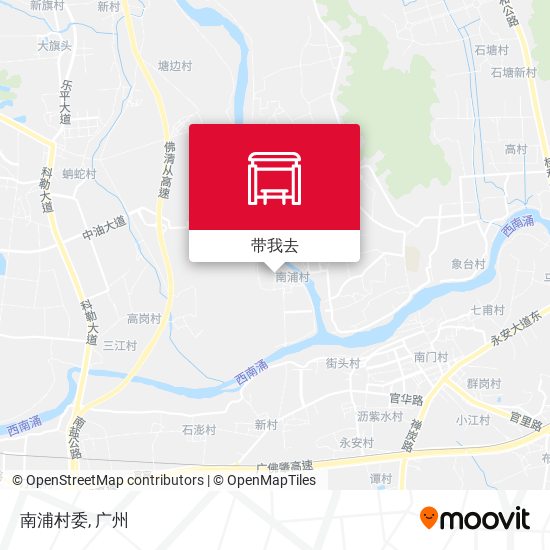南浦村委地图