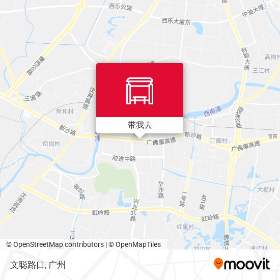 文聪路口地图