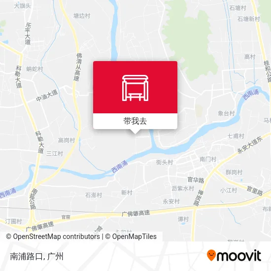 南浦路口地图