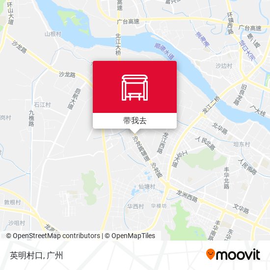 英明村口地图