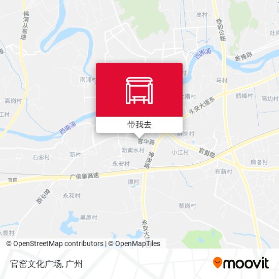 官窑文化广场地图